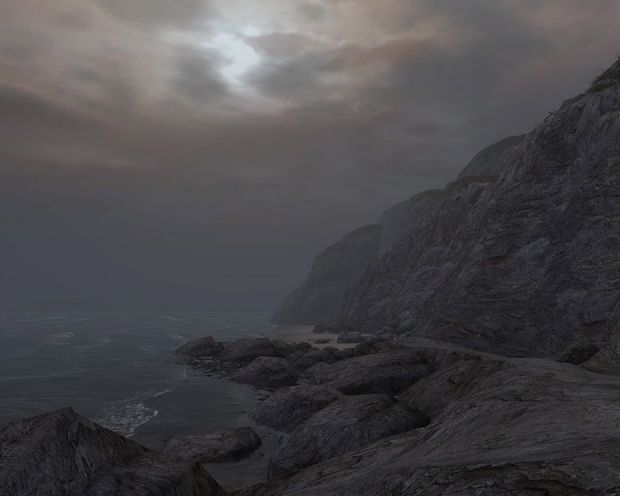 First attempt at a realistic ocean
