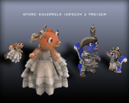 Spore Squirrels! Version 2 Preview
