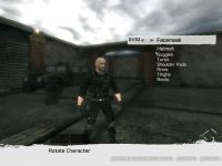 selection screen