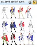 [WIP] Eva Outfits - all