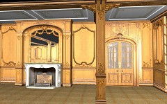 1st class Lounge - Ceiling almost done
