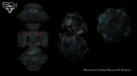 Human Combat Research Station Texture