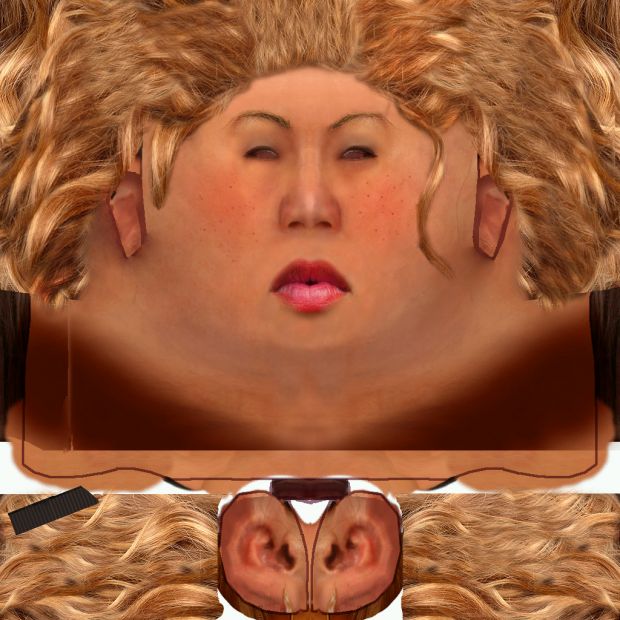 Main character face