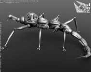Fastwalker, model finished