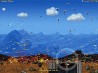 Just testing my new gun...