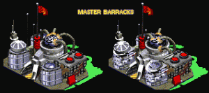 New Allied barracks