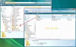 How to install the "textures" and "meshes" folders