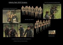 Infantry Pack WIP 18th Oct