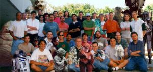 Secret photo of the development team