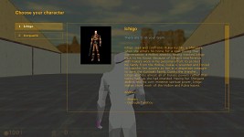 Character Selection Viewport
