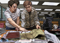Concept Art: Adam and Roy