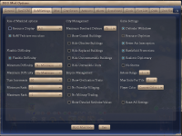 RoM Settings Page