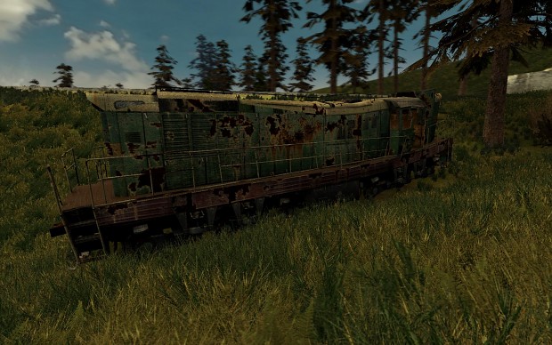 Reworked train & carriage textures