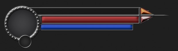 Fantasy HUD meters