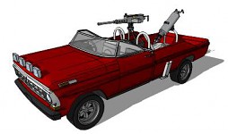 Vehicle models i found for mad max in google earth