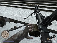 CoD2 portable MG42 animation