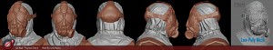 Gas Mask Progress Shots 4