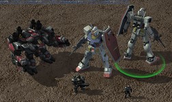 in game screen gundam