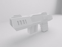 Blaster concept model