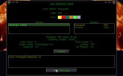 LAN Client view game options