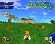 Sonic the Hedgehog 3D screenshots.