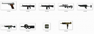 Preview of the Weapon Icons