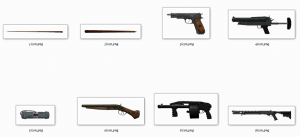 Preview of the Weapon Icons