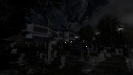 Outside the Motel