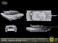 New model of M1A1 Abrams