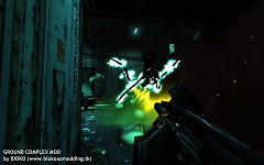 The laser rifle of the mod