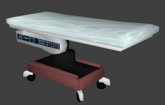 Hospital Bed - Textured