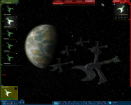 Necron Scythe Cruiser (Early in-game shot)