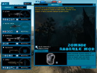 Kit selection menu