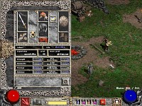 Mercenary equipment screen