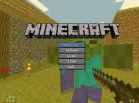 More Minecrafty menus