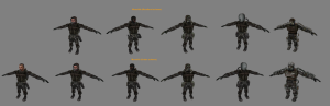 Monolith suit types.