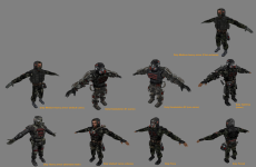 Work in progress, new suit variation for factions.