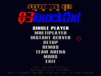 Customized main menu