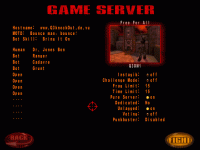 Customized Game Server settings