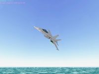 F/A-18 Over Water