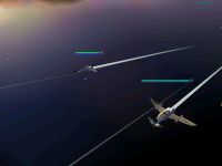 Stuka in flight