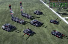 Soviet SS-X-27 Nuke Launcher, T-108 and T-90