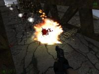 Grunt hit with RPG