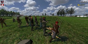 Shooting over the hill!