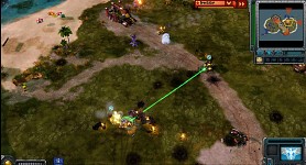 Allied AI supporting attack with cryocopters
