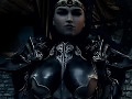 Amazing Revealing Ebony Armor by Zalzama