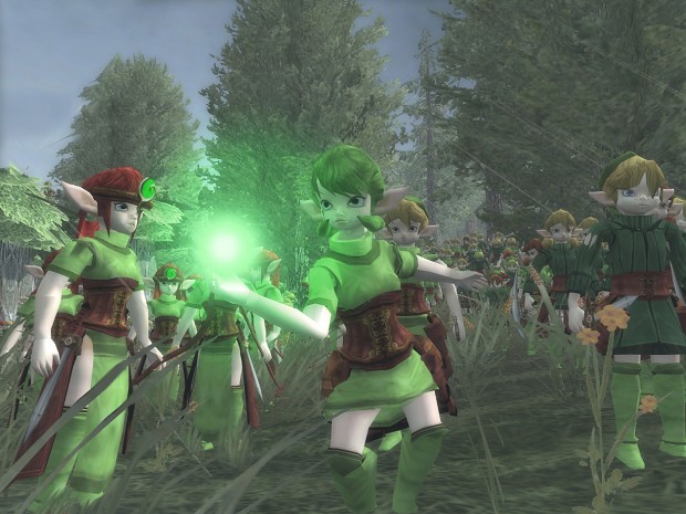Hyrule: Total War - мод по вселенной Legend of Zelda (Medieval 2: Total War)