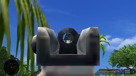 Iron Sights With Crosshairs