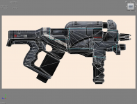 M-12 Locust SMG (rotoscope)