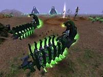 Doomsday Ark and Ghost Ark with troops.
